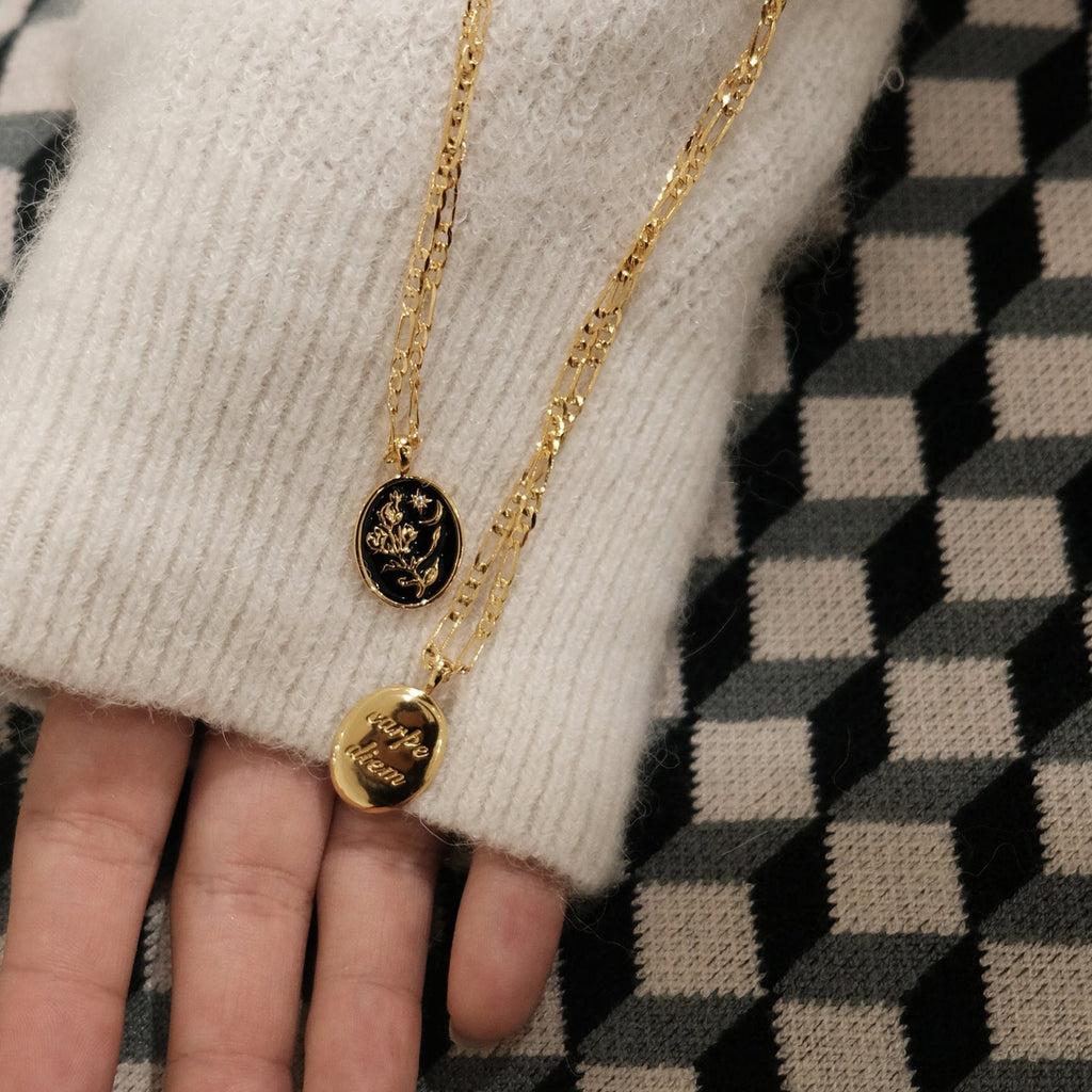 Creative Simple And Versatile Metal Necklace Pi-Mart