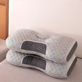 1pc Sleep All Night Massage Pillow For Couch Sofa Office Bed Camping Travel, Zone Support Pillow And Multi-purpose Gift Blanket For All Season Lootquake LLC
