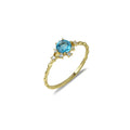 Women's Simple Retro Snowflake Ring Pi-Mart