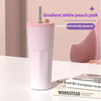Straw Thermal Insulation Cup Outdoor Leisure Fashion Sports Cup