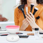 Portable USB Makeup Brush Cleaner Machine Electric Cosmetic Brush Cleaning Washing Tools Automatic Clean Makeup Brushes Pi-Mart