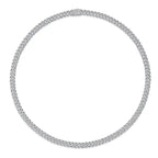 Life Convention Luxury Fashion Mossan Diamond S925 Silver Necklace