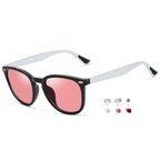 Luxury Unisex Aluminum+TR90 Men's Photochromic Mirror Sunglasses Eyewear Accessories Sunglasses For Women - SJB-DIAMOND ELITES