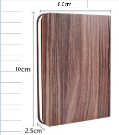 Wooden book lamp - SJB-DIAMOND ELITES