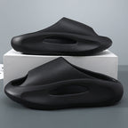 Ins Slippers Women Men Peep Toe Slipper Summer Hollow Unisex Sports Beach Shoes Pi-Mart