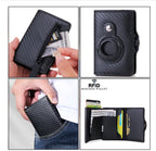 Airtag Money Bag Leather Pi-Mart