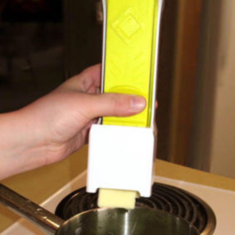2023 Stick Butter Cutter Cheese Slicer One-Button Dispenser For Cutting Butter Storage Box Cheese Cooking Steak Kitchen Supplies Pi-Mart