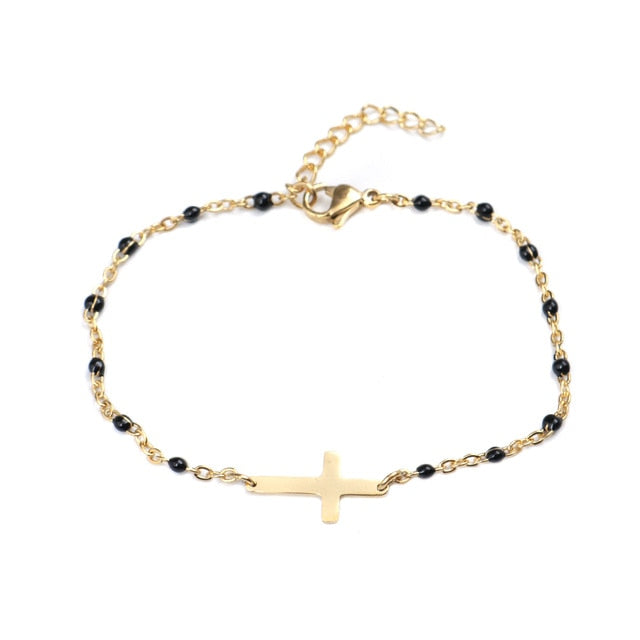 Link Cable Chain Stainless Steel Bracelets Pi-Mart