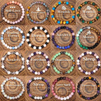 Crystal Tiger Eye Colored Beaded Bracelet Pi-Mart