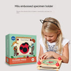 Children's Handmade Knurling Tool Herbarium Outdoor Collection Leaves And Flowers Handmade Tools Pi-Mart