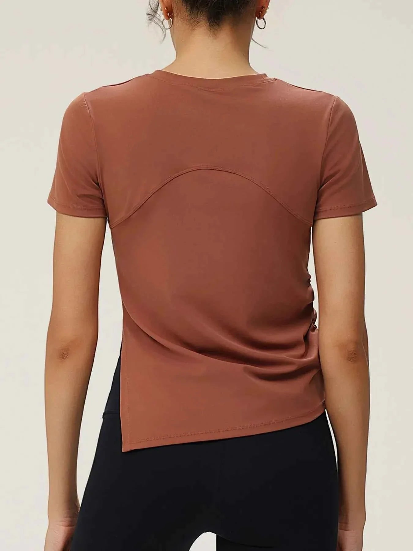 ActiveEase Plus Slit Tee THRIXINE