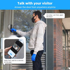 Night Vision Digital Door Viewer Video Doorbell Surveillance Camera 3MP Pi-Mart