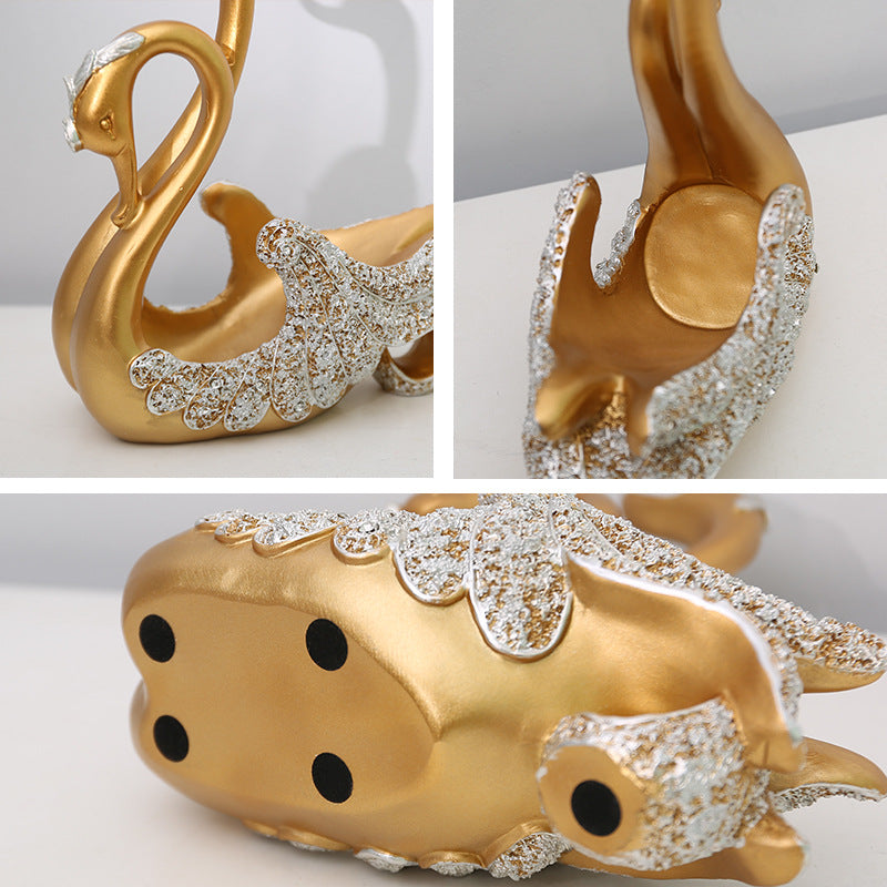 Light Luxury Swan Wine Rack High-end Creative Handicraft Ornaments Pi-Mart