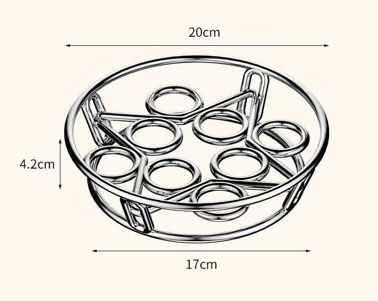 Stainless Steel Pot Rack Multifunctional Storage Pi-Mart