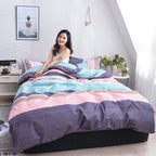 Scandinavian Style Simple Duvet Cover Single Bed Pi-Mart