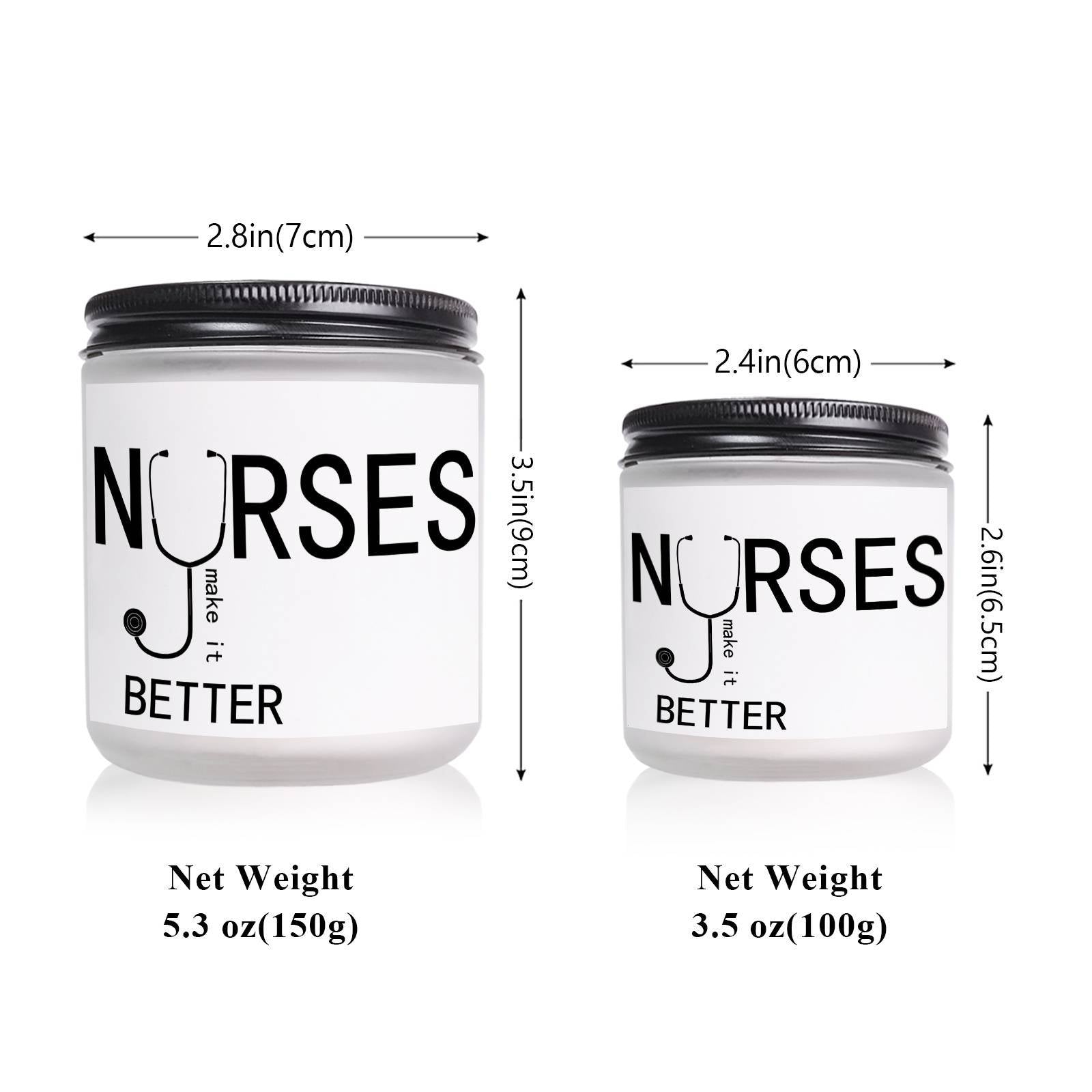 Lavender Scented Candle 5.3oz - Perfect Nursing Appreciation Gift for Men & Women, Ideal for Nurse Practitioners, Paramedics, Students - Unique Present for Birthdays, Thanksgiving, Graduation Lootquake LLC