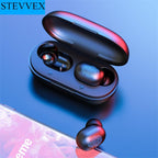 Fingerprint Touch Bluetooth Earphones, HD Stereo Wireless Headphones,Noise Cancelling Gaming Headset In New Trend Luxury Style - SJB-DIAMOND ELITES