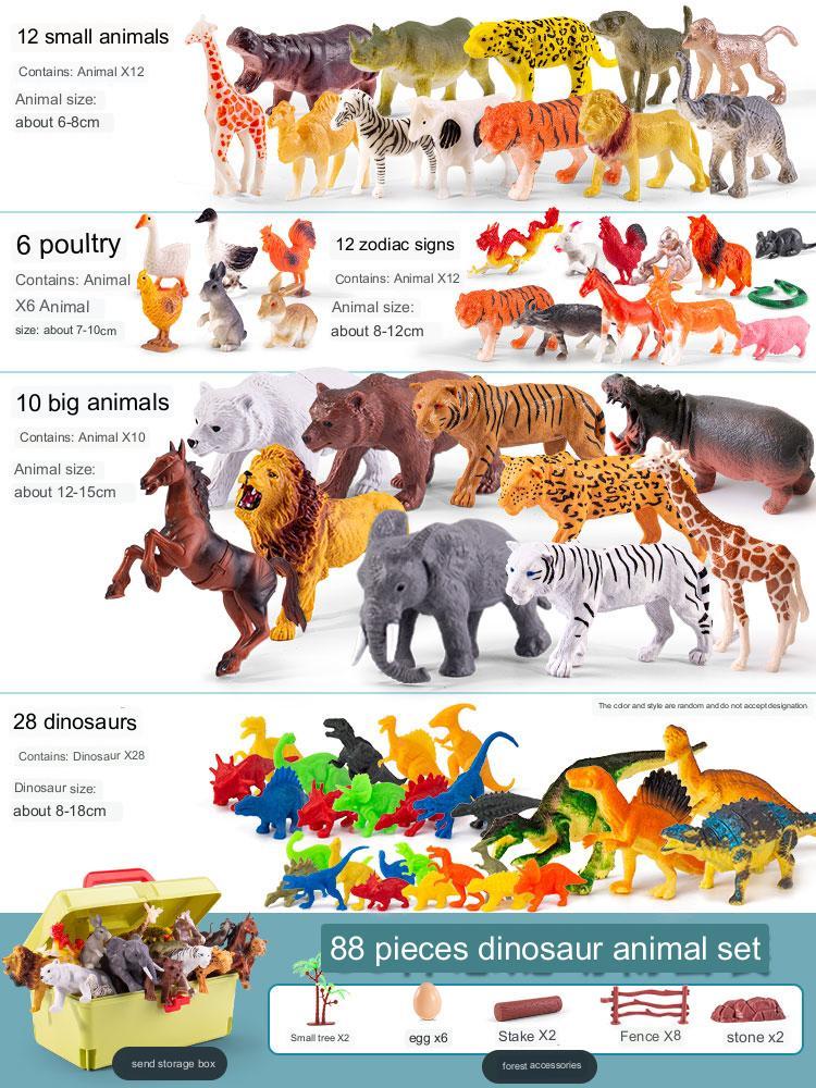 Simulation Of Animal Toy Model Sets Pi-Mart