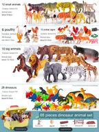 Simulation Of Animal Toy Model Sets Pi-Mart