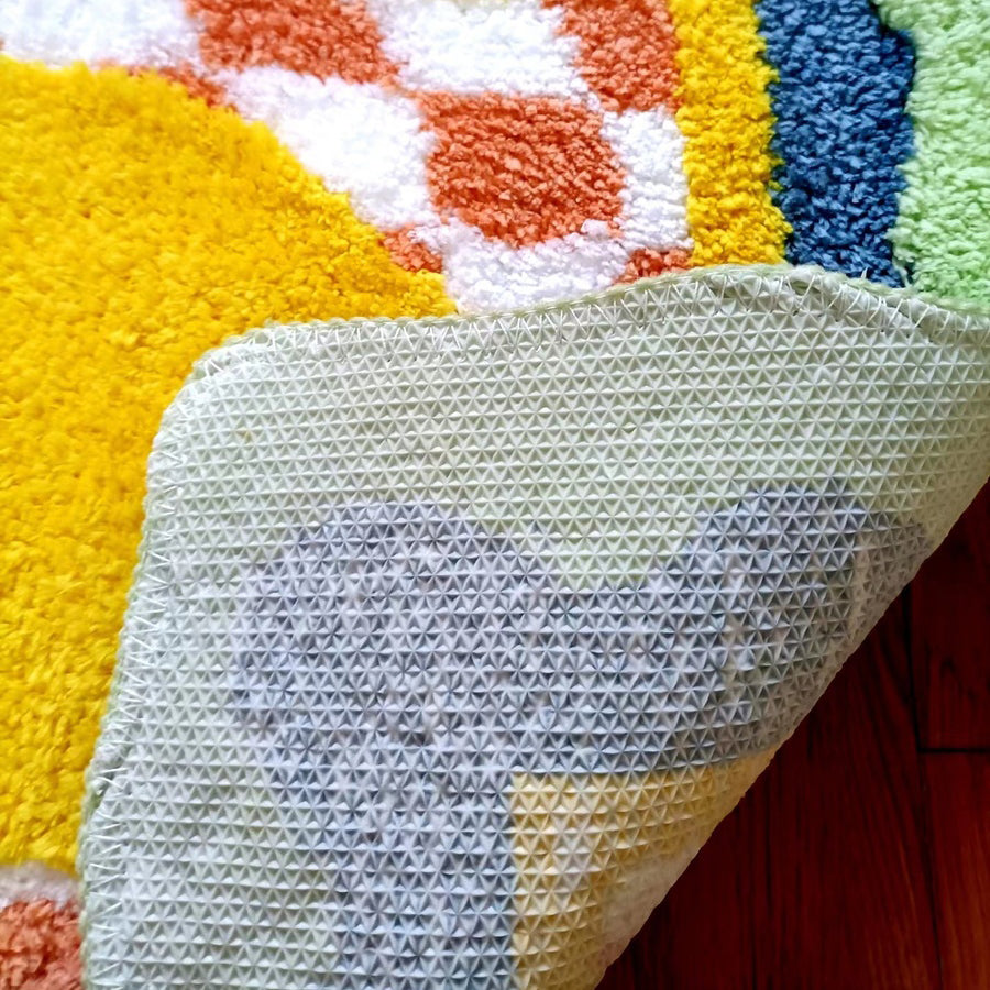 Bathroom Absorbent Floor Mat Anti Slip Foot Ins Pi-Mart