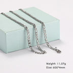 Men's Curb Cuban Chain Necklace Pi-Mart