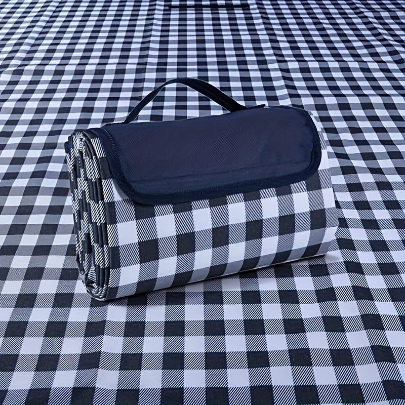 Waterproof Sandproof Picnic Blanket Beach Mat - Large, Machine Washable, Foldable, Ideal for Beach, Travel, Camping, Hiking, Park Grass, Indoor and Outdoor Activities