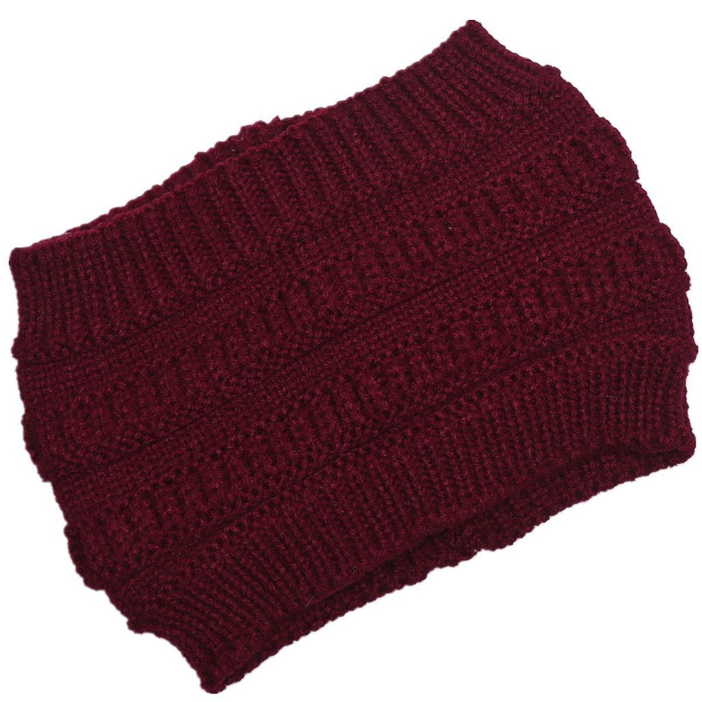Ladies Knitted Hairband Widening Face Wash Head Cover Pi-Mart