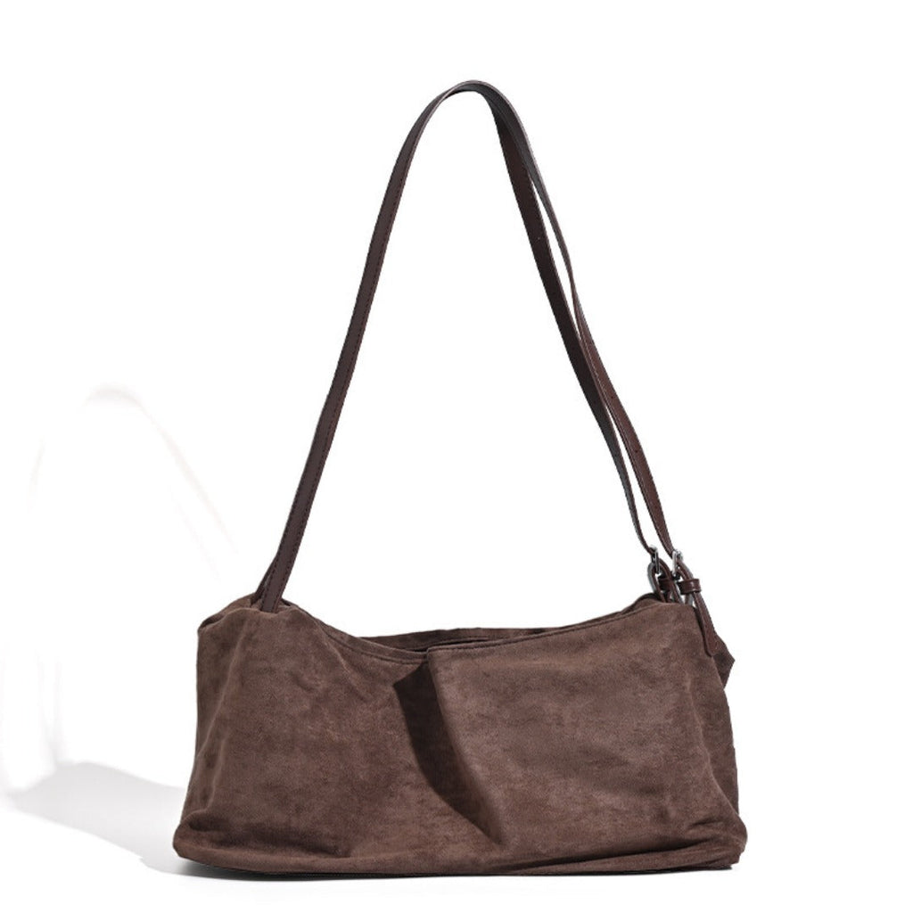 Vintage matte hobo bag, large capacity pillow bag, commuter versatile shoulder crossbody bag - SJB-DIAMOND ELITES