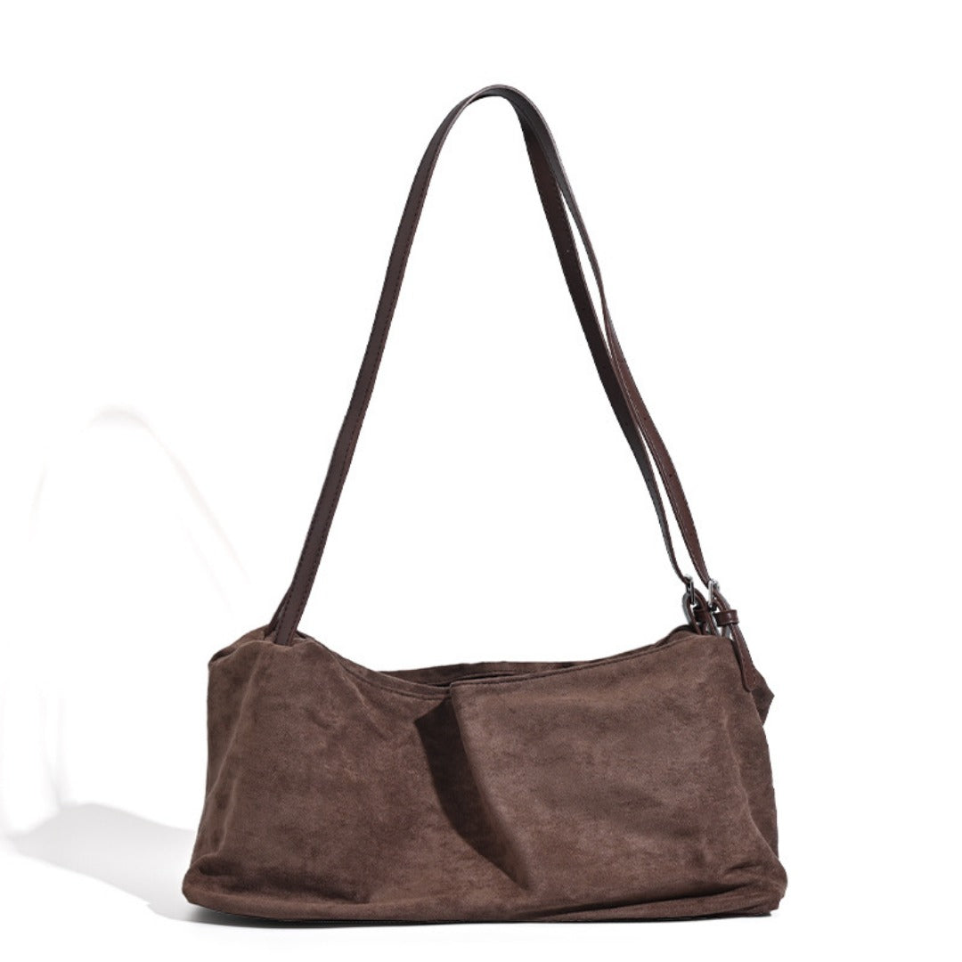 Vintage matte hobo bag, large capacity pillow bag, commuter versatile shoulder crossbody bag - SJB-DIAMOND ELITES