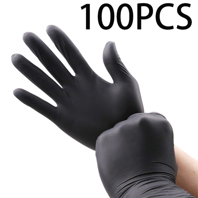 Disposable Black Composite Hand Black Protective Gloves Pi-Mart