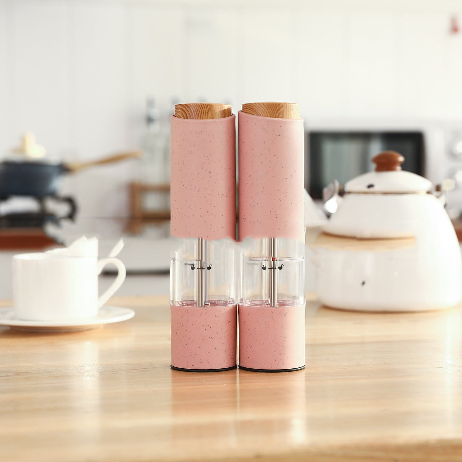 New Wheat Straw Pepper Mill Set