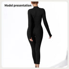Women's Fashion Simple Solid Color Bodysuit - SJB-DIAMOND ELITES