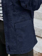 Retro Pocketed Long Sleeve Zip-Up Jacket Lightweight & Stylish Outerwear for Everyday Wear Stevvex