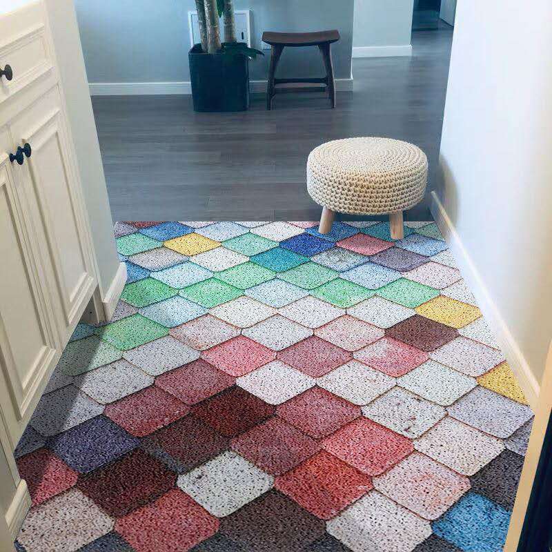 Household Silk Ring Anti-slip Floor Mat Pi-Mart