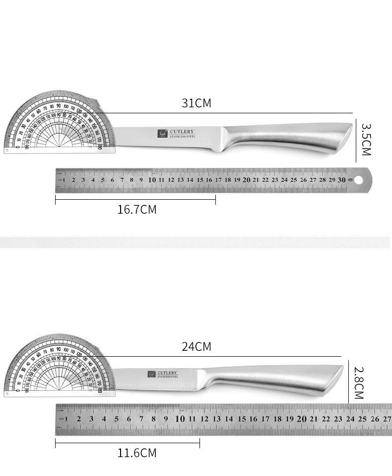 Stainless Steel Kitchen Knife Set Modern Minimalist Pi-Mart