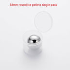 Stainless Steel Round Whisky Stone Suit Ice Hockey Wine Supplies Pi-Mart