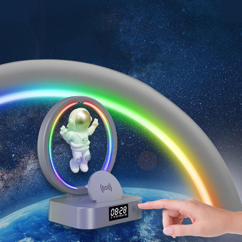 Magnetic Levitation Bluetooth Speaker Astronaut Home RGB Mini Radio TWS Sound Box Outdoor Wireless Subwoofer TF AUX USB Pi-Mart