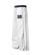 Men's Drawstring Wide Leg Pants