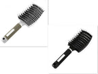 Hairbrush Anti Klit Brushy Haarborstel Women Detangler Hair Brush Bristle Nylon Scalp Massage  Teaser Hair Brush Comb Pi-Mart