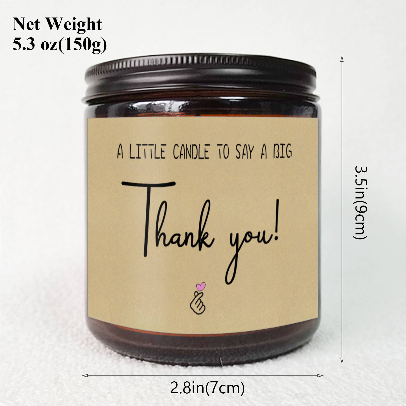 Appreciation Scented Candle - Perfect Gift for Nurses, Teachers, Mentors & More - Ideal for Birthdays, Retirement, Farewell & Christmas Lootquake LLC