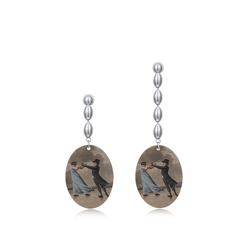 Women's New Trendy Light Luxury Atmosphere Earrings Pi-Mart
