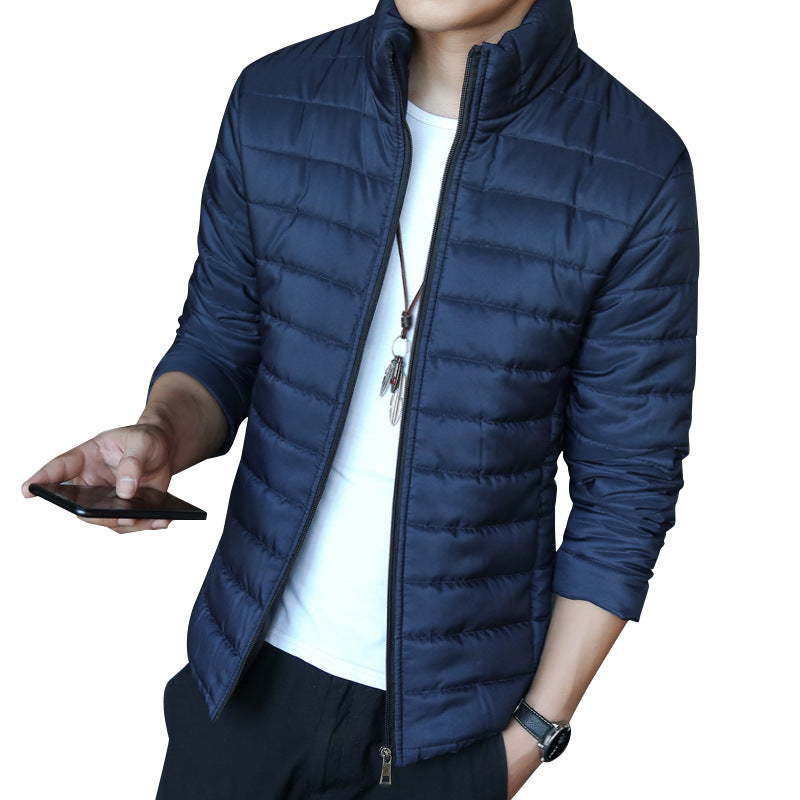 Short Stand-up Collar Padded Jacket To Keep Warm And Slim Winter Clothes In Winter