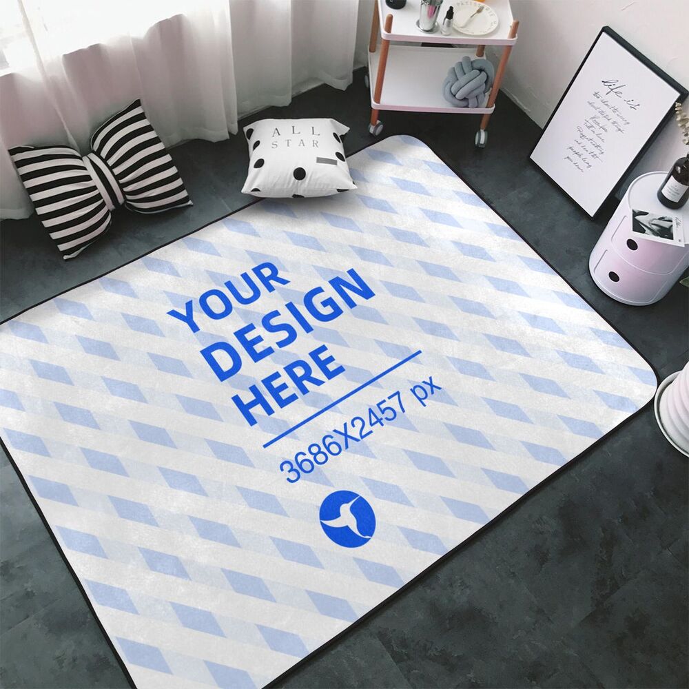 Flannel Absorbent Non-slip Easy-care Floor Mat Pi-Mart