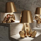 Italy Little Golden Man LED Table Lamp - SJB-DIAMOND ELITES