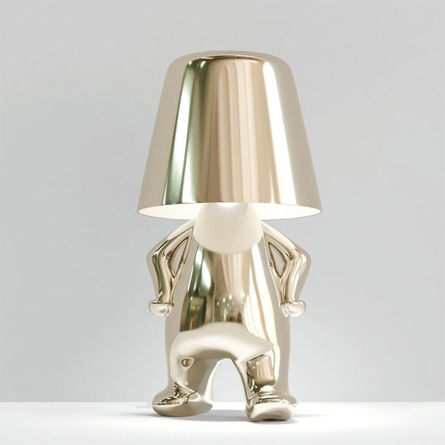 Italy Little Golden Man LED Table Lamp - SJB-DIAMOND ELITES