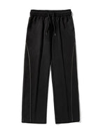 Men's Contrast Straight Sweatpants