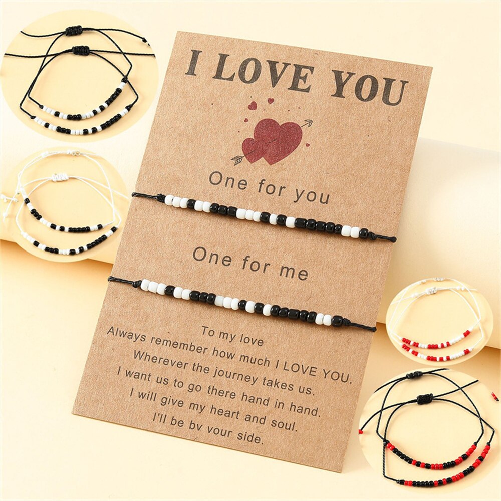 Morse Code Charm Bracelets Pi-Mart