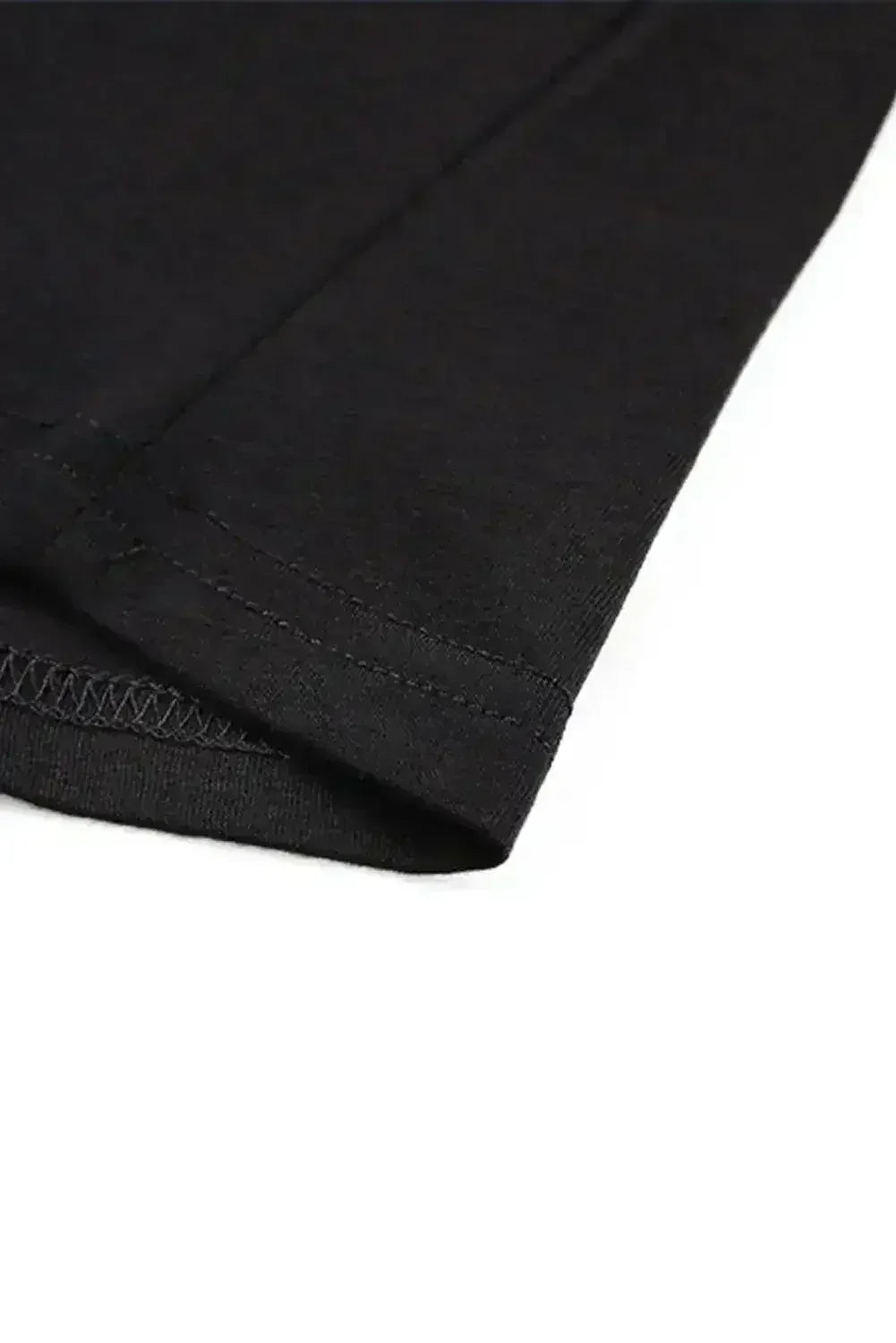 Black Strappy Hollow-out Neck Tank Top - SJB-DIAMOND ELITES