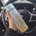 Spray Water Bottle For Girls Outdoor Sport Fitness Water Cup Large Capacity Spray Bottle Drinkware Travel Bottles Kitchen Gadgets Pi-Mart