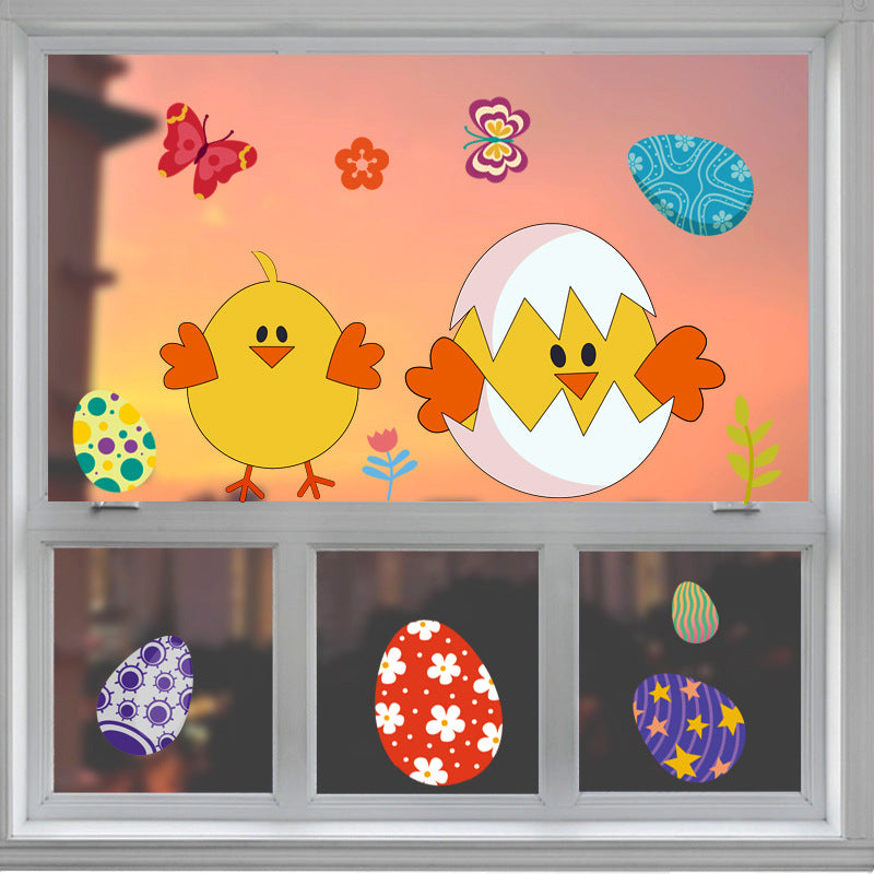 Easter Egg Decorative Wall Sticker Showcase Pi-Mart